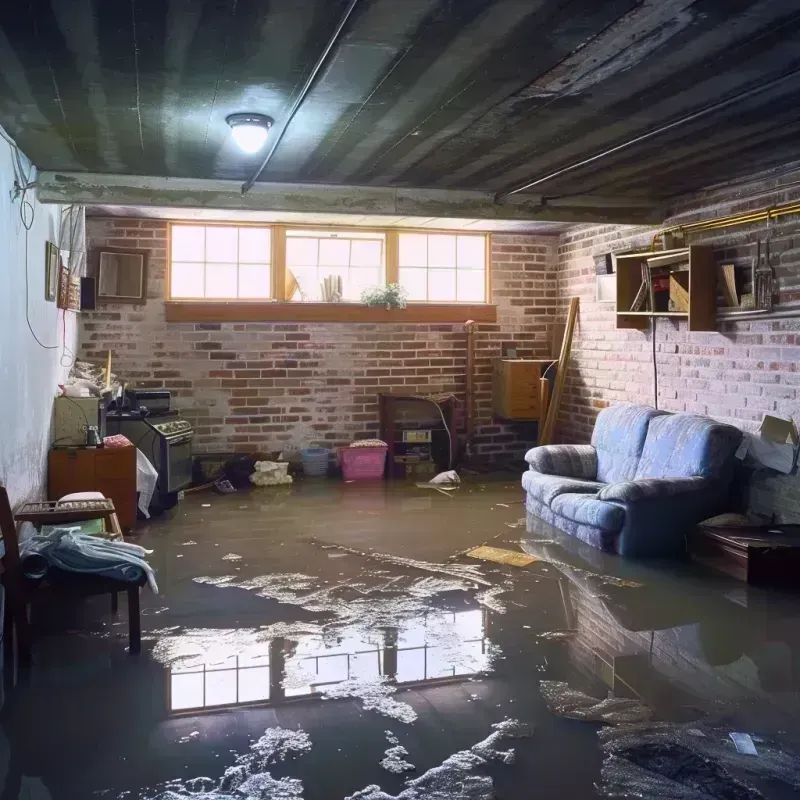 Flooded Basement Cleanup in Oktibbeha County, MS